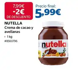 Costco Nutella - crema de cacao y avellanas oferta