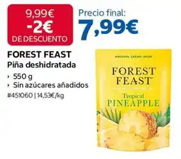 Costco Forest - piña deshidratada oferta