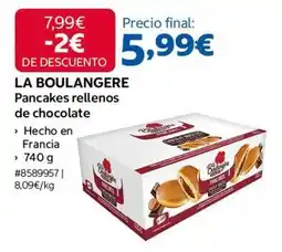 Costco La boulangere - pancakes rellenos de chocolate oferta