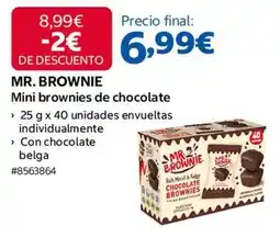 Costco Mini brownies de chocolate oferta