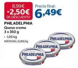 Costco Philadelphia - queso crema oferta