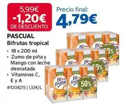 Costco Pascual - bifrutas tropical oferta