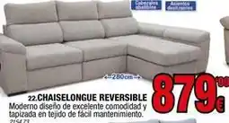 Rapimueble Chaiselongue reversible oferta
