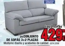 Rapimueble Conjunto de sofás 3+2 plazas oferta