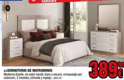 Rapimueble Nordik - dormitorio de matrimonio oferta