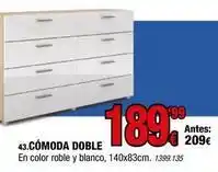 Rapimueble Blanco - comoda doble oferta