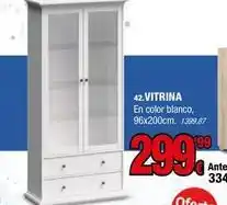 Rapimueble Blanco - vitrina en color oferta