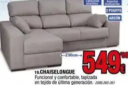 Rapimueble Chaiselongue oferta