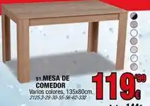 Rapimueble Mesa de comedor oferta