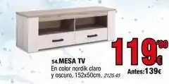 Rapimueble Nordik - mesa tv oferta