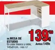 Rapimueble Blanco - mesa de estudio oferta