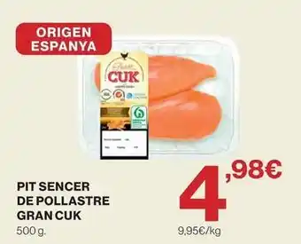 El Corte Inglés Origen - pit sencer de pollastre oferta