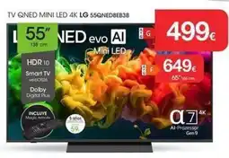 Milar Lg - tv qned mini led 4k 55qned8e3b oferta