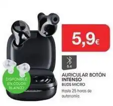 Milar Blanco - auricular botón intenso oferta