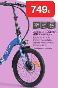 Milar Youin - bicicleta eléctrica oferta