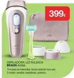 Milar Braun - depiladora luz pulsada oferta