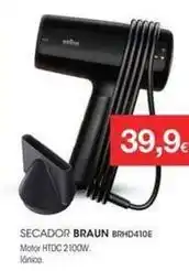 Milar Braun - secador brhd410e oferta