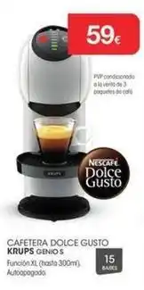 Milar Krups - cafetera dolce gusto oferta