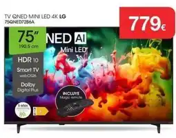 Milar Lg - tv qned mini led 4k 75qned7266a oferta