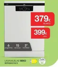Milar Beko - lavavajillas oferta