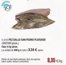 Abordo Abordo - gallo san pedro plateado oferta