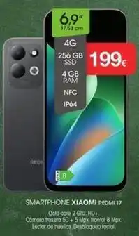 Milar Xiaomi - smartphone redmi 17 oferta