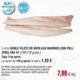 Abordo Filete de merluza married oferta