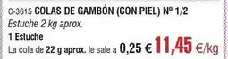 Abordo Colas de gambon oferta