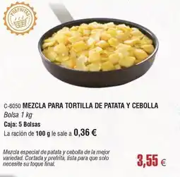 Abordo Lista - mezcla para tortilla de patata y cebolla oferta