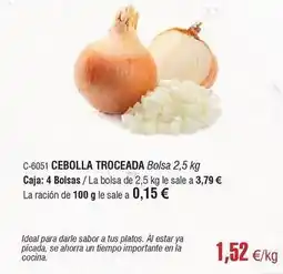 Abordo Ideal - cebolla troceada oferta