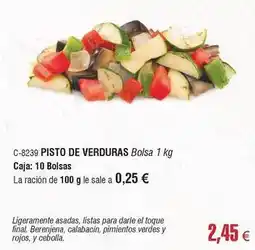 Abordo Pisto de verduras oferta