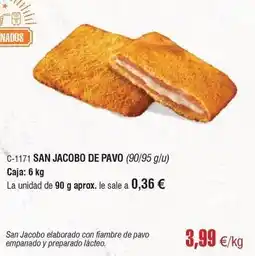 Abordo San - san jacobo de pavo oferta