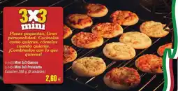 Abordo Pizzas pequetas gran con alas percorso qualidad oferta