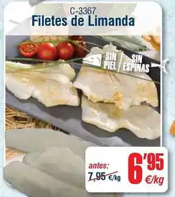 Abordo Filetes de limanda oferta