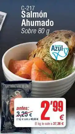 Abordo Salmon ahumado oferta