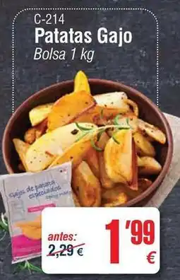 Abordo Patatas gajo oferta