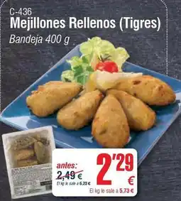 Abordo Mejillones rellenos (tigres) oferta