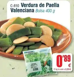 Abordo Verdura de paella oferta