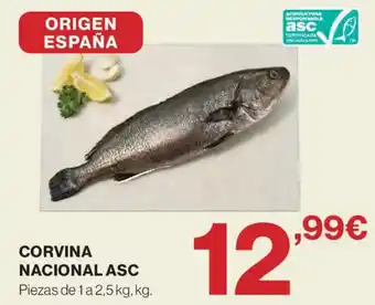 Hipercor Corvina Nacional ASC oferta