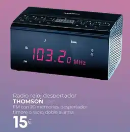 Tien 21 Thomson radio reloj despertador cr50 oferta