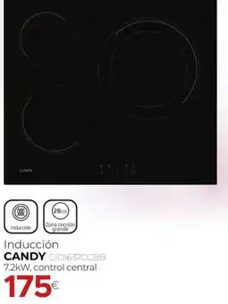 Tien 21 Candy inducción CIDI637CCBB oferta
