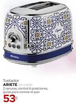Tien 21 Ariete tostador 155-capri oferta
