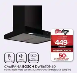 Tien 21 Bosch campana dwb67dn60 oferta