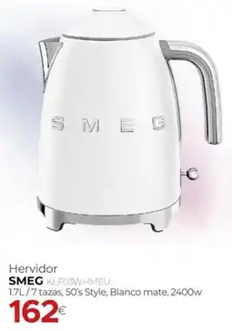 Tien 21 SMEG hervidor oferta