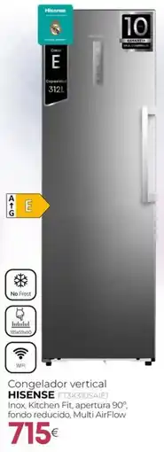 Tien 21 hisense congelador vertical ft3k310sae1 oferta