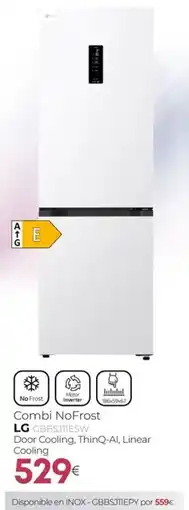 Tien 21 LG combi nofrost oferta