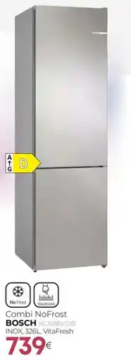 Tien 21 Bosch combi no frost kgn36vidb oferta