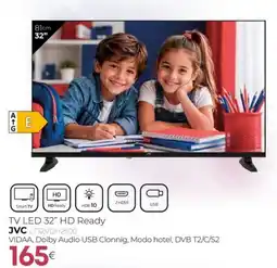 Tien 21 JVC TV LED 32" HD Ready LT32VDH2500 oferta