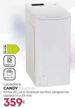 Tien 21 Candy lavadora tca473d3s oferta