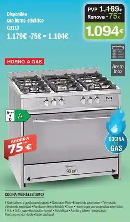 Milar Cocina Meireles G910X oferta